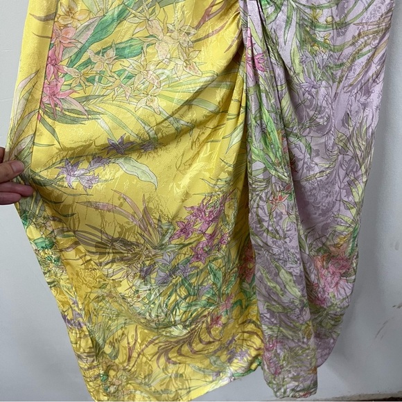 Delfi Collective x Free People Frankie Knotted Plunge Neck Midi Dress - Picture 9 of 15